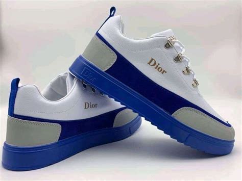 blauwe dior sneakers|Men's Designer Sneakers .